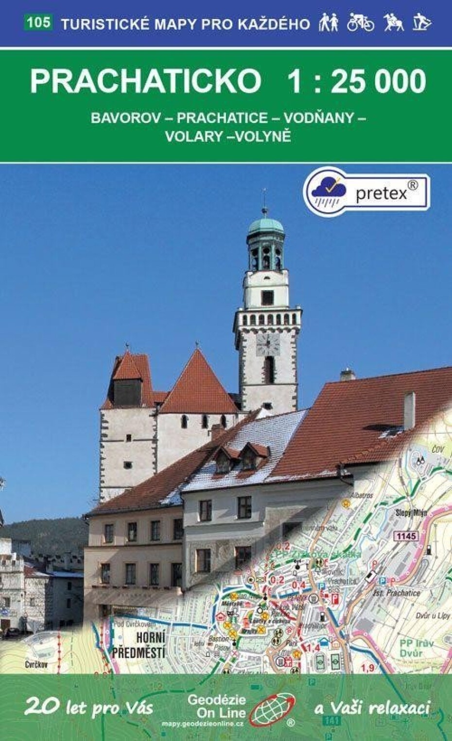 Prachaticko 1:25 000 / 105 Turistické mapy pro každého - main (0)