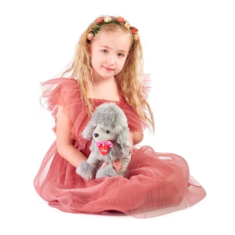 Lumpin Pudlík šedý Lily, 25 cm - main (1)