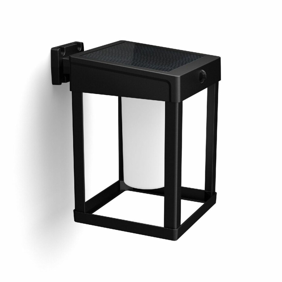 Philips Camil UltraEfficient solární venkovní nástěnné LED svítidlo 1,4W 3000K, černá - main (0)