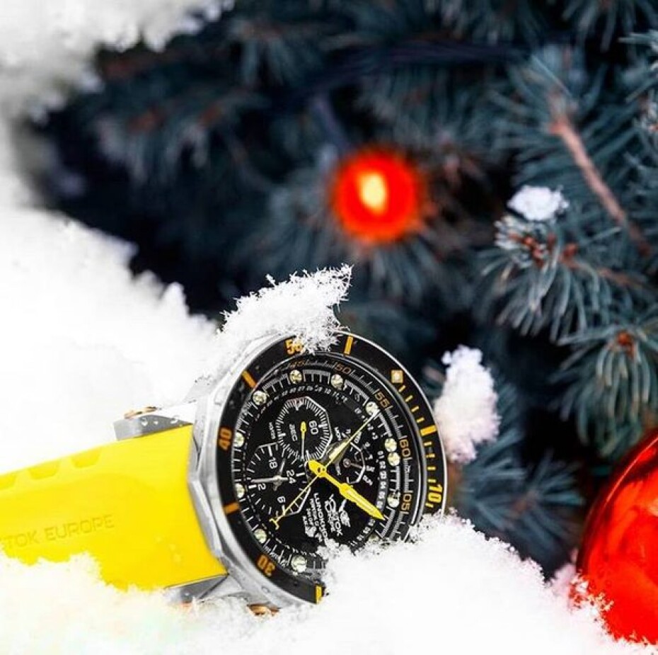 Vostok Europe Lunochod-2 Multifuncional Line YM86/620A505 - Černý silikonový řemínek - main (8)