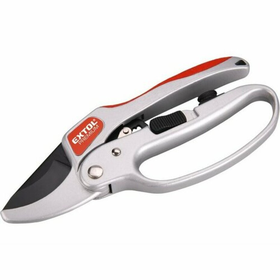 EXTOL - PREMIUM Zahradnické nůžky s rohatkovým převodem, 20,5 cm - main (0)