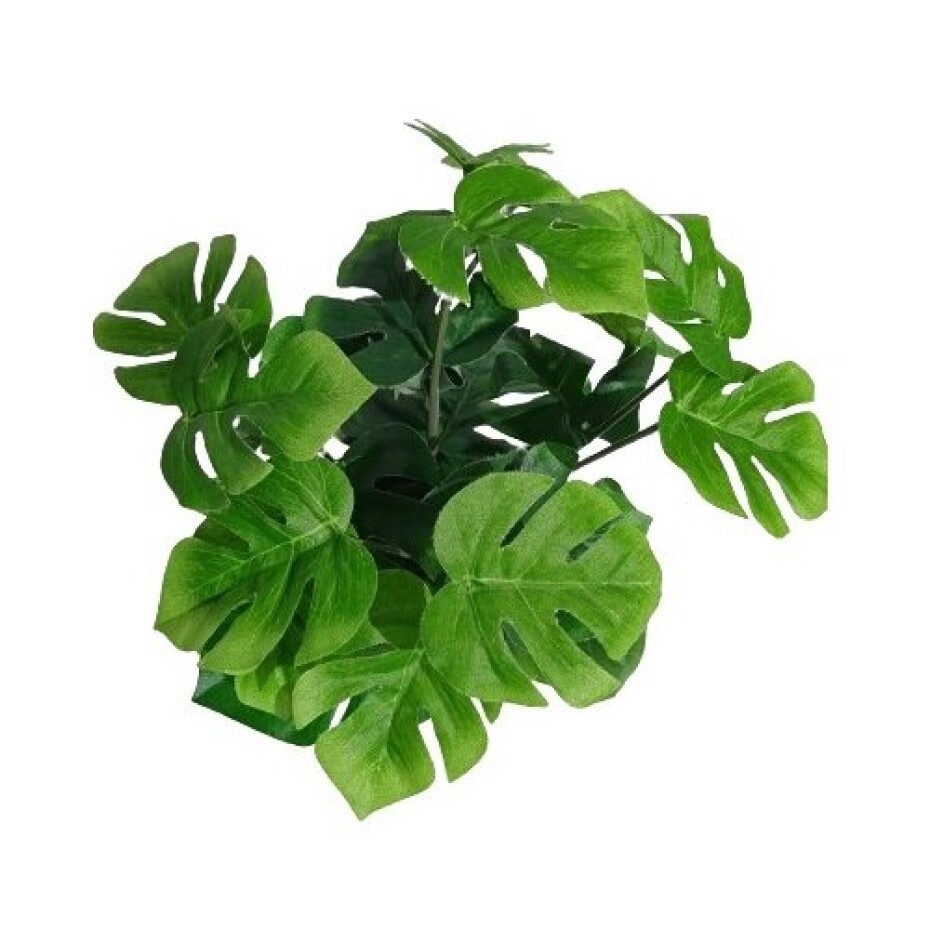 Umělá monstera v květináči, 27 cm - main (1)