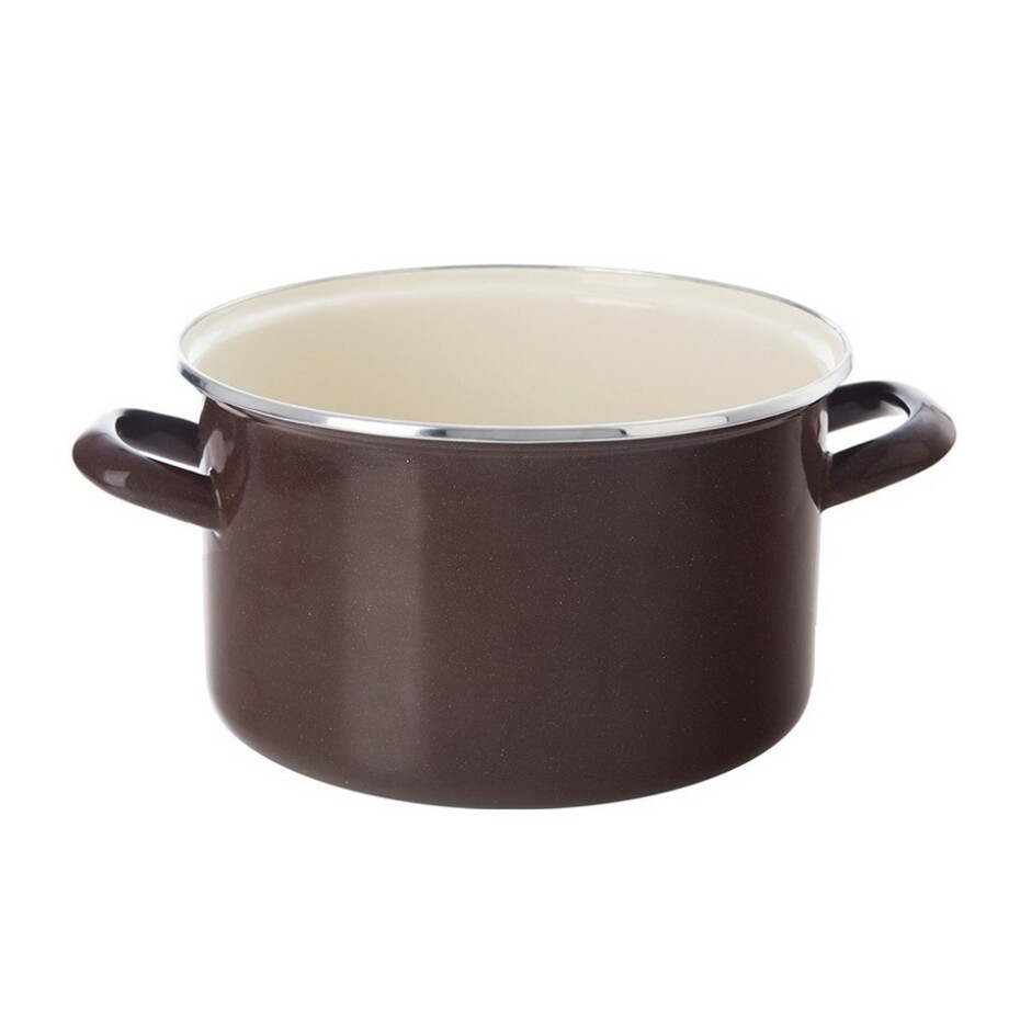 Orion Smaltovaný hrnec s lemem Brown, 3 l, 3 l - main (0)