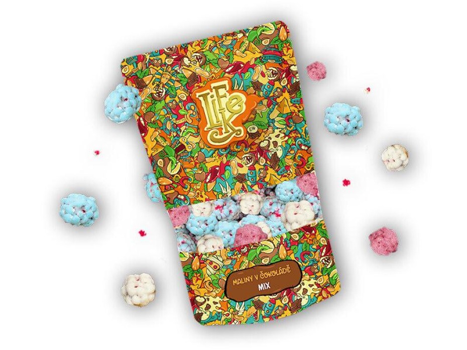 Life Like Maliny v čokoládě mix 120g - main (0)