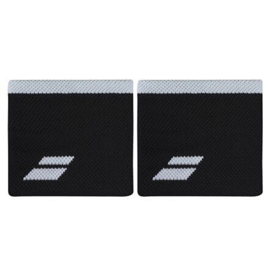 Babolat Logo Wristband 2024 potítka černá-bílá - main (0)
