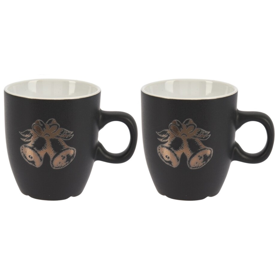EH 2dílná sada kameninových hrnků 150 ml, zvonky - main (0)