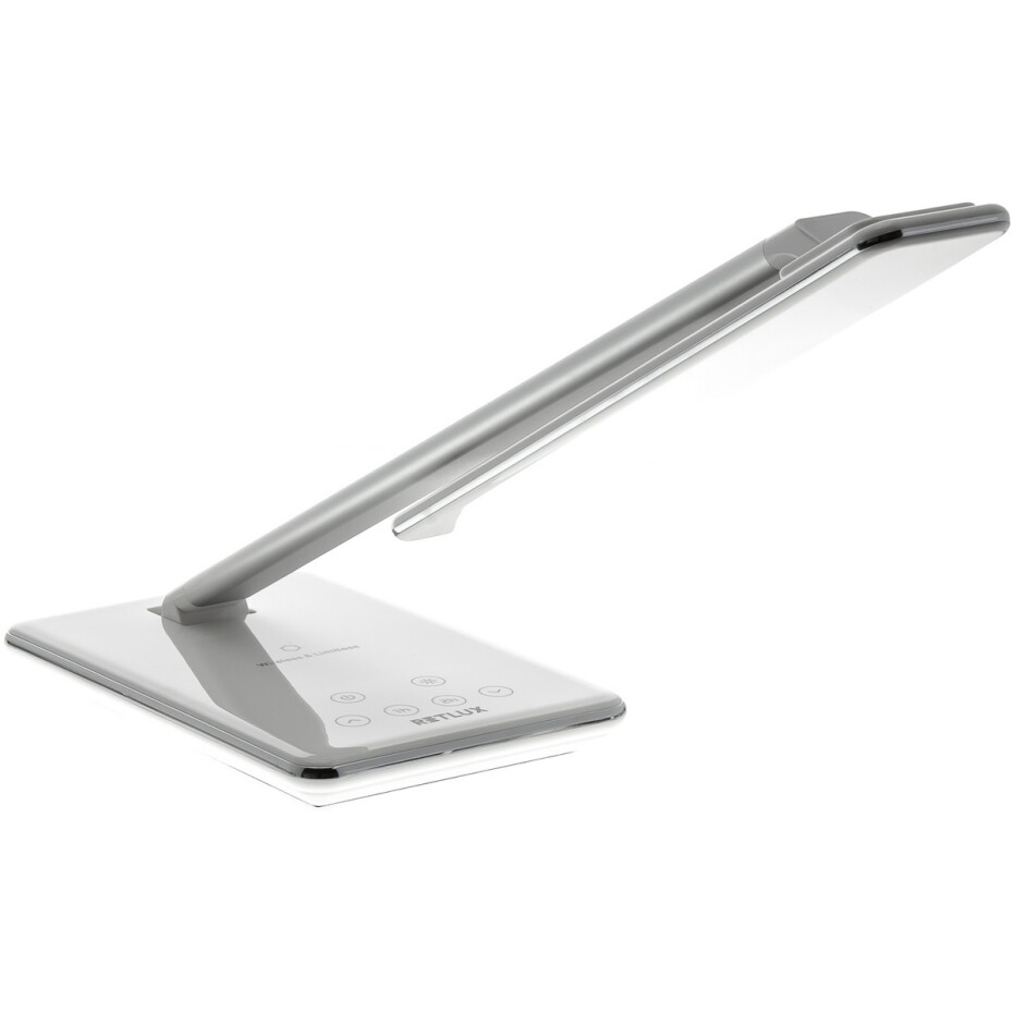 Retlux RTL 198 Stolní LED lampa s Qi dobíjením bílá, 5 W, 250 lm - main (8)
