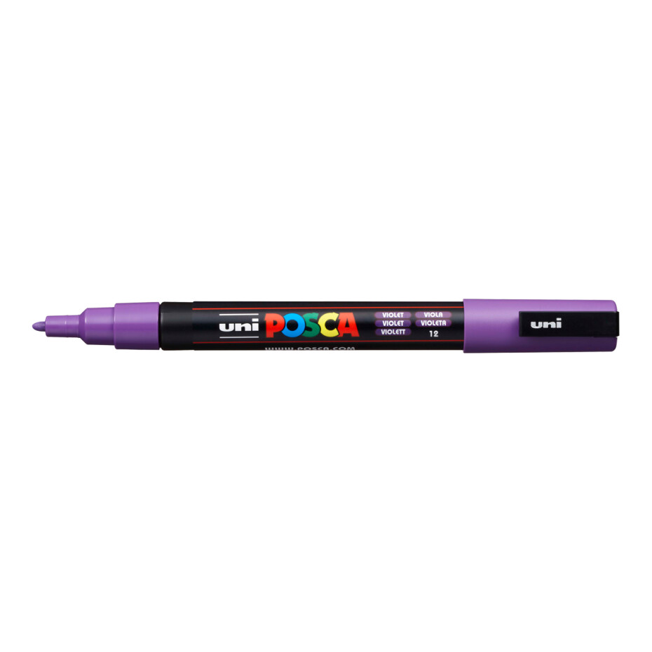 Posca popisovač PC-3M, 0,9 - 1,3 mm, fialová (12) - main (0)