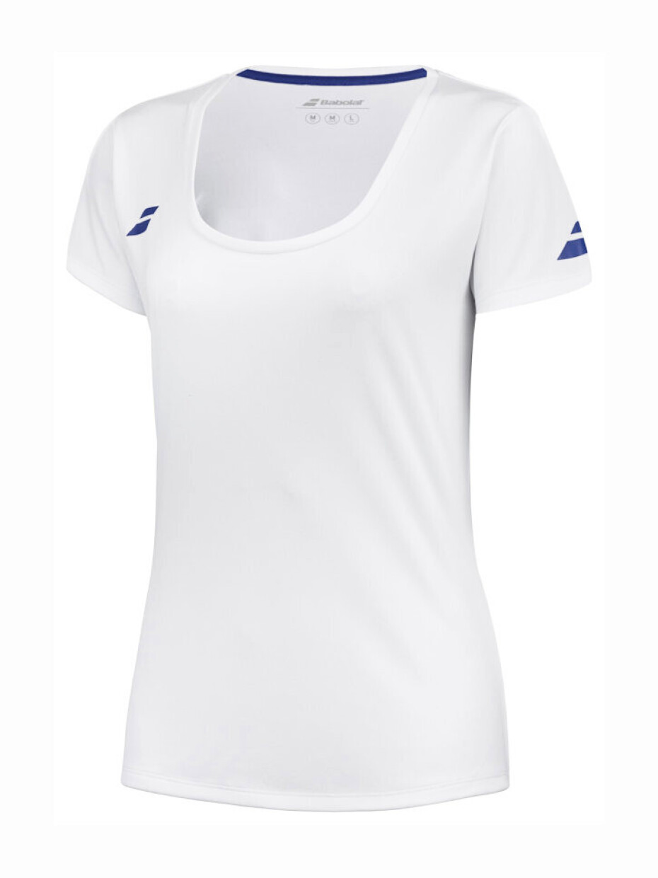 Dámské tričko Babolat  Play Cap Sleeve Top Women White/White L - main (1)