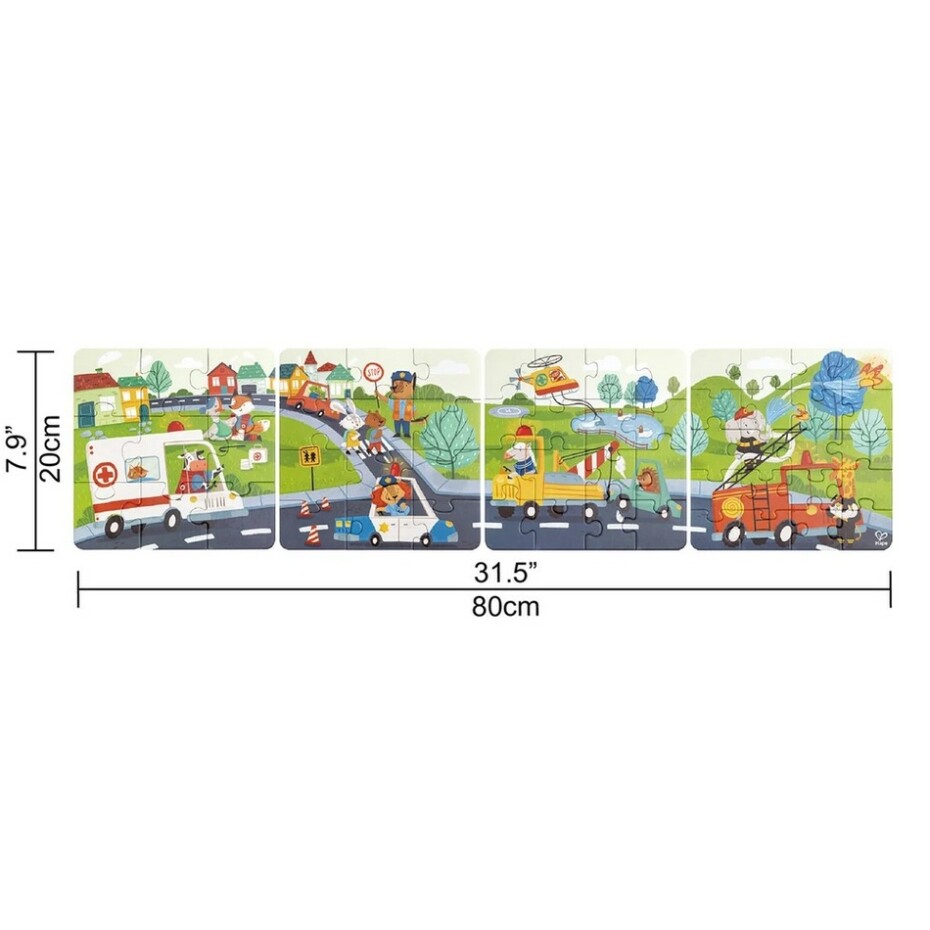 Hape Puzzle - Záchranná vozidla - main (5)