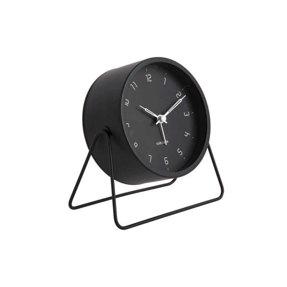 Karlsson 5952BK designový budík 13 cm - main (2)