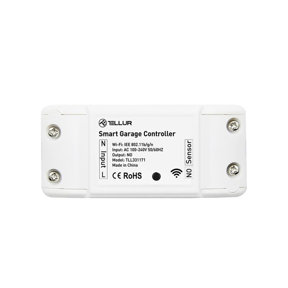 Tellur WiFi Smart sada pro ovládání garážových vrat, bílá - main (3)