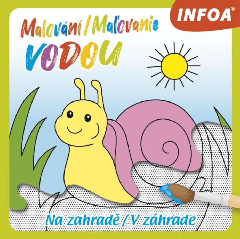 Malování / Maľovanie vodou - Na zahradě / V záhrade, 1.  vydání - main (0)