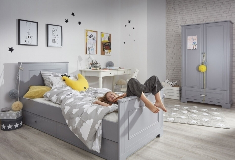 ArtBel Šatní skříň INES 2dveřová | bílá - main (13)
