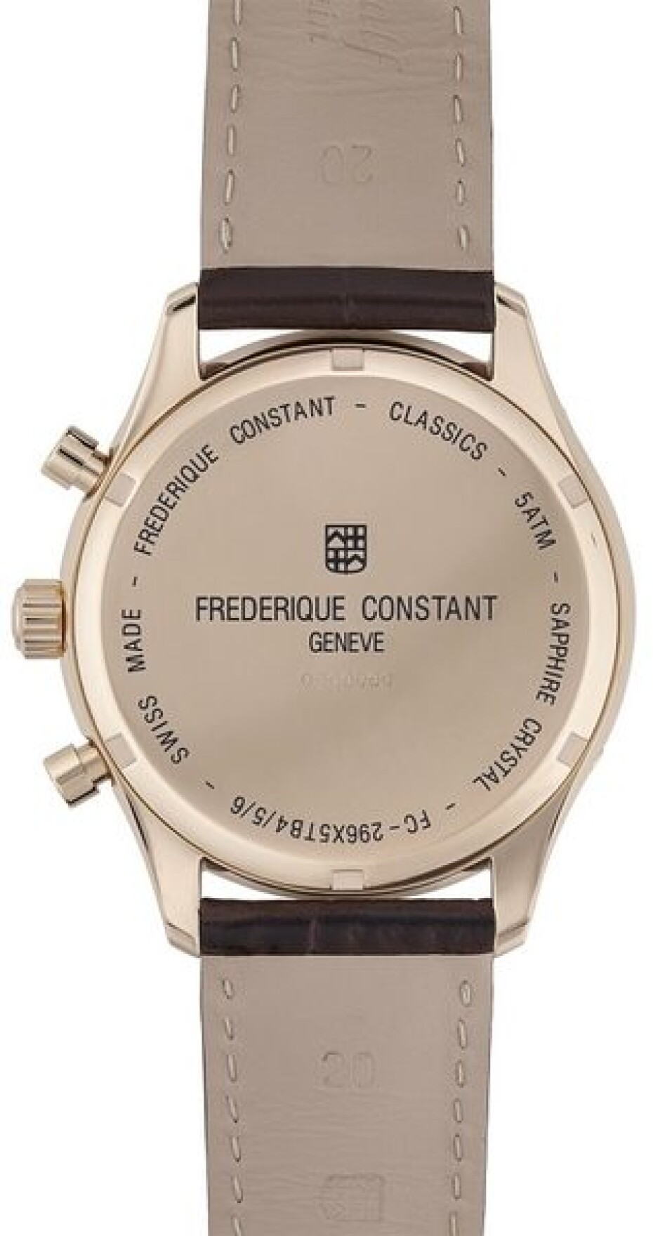 Frederique Constant Classics Gents Chronograph Triple Calendar Quartz FC-296SW5B4 - main (2)