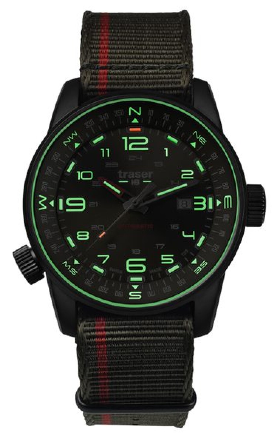 Traser P68 Pathfinder Automatic Green Nato - main (2)