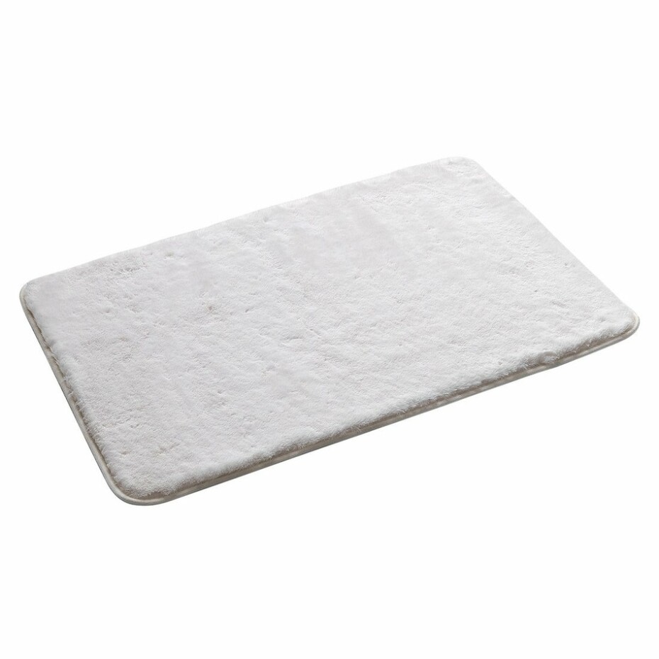 GEDY 96FY508002 Fuzzy koupelnová předložka bílá, 50 x 80 cm - main (0)