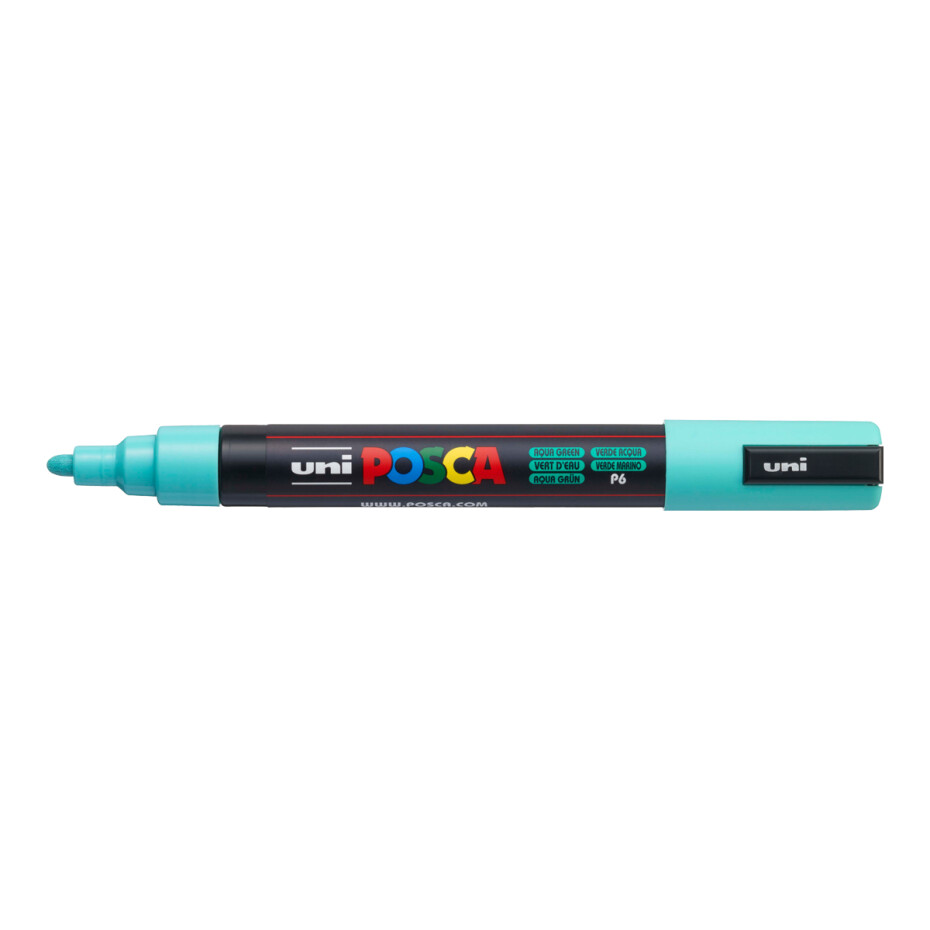 Posca popisovač PC-5M, 1,8 - 2,5 mm, azurová (P6) - main (0)