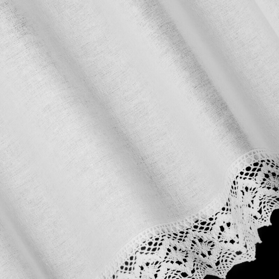 ArtFir Krátká záclona CLARIE P | bílá 150 x 60 cm - main (4)