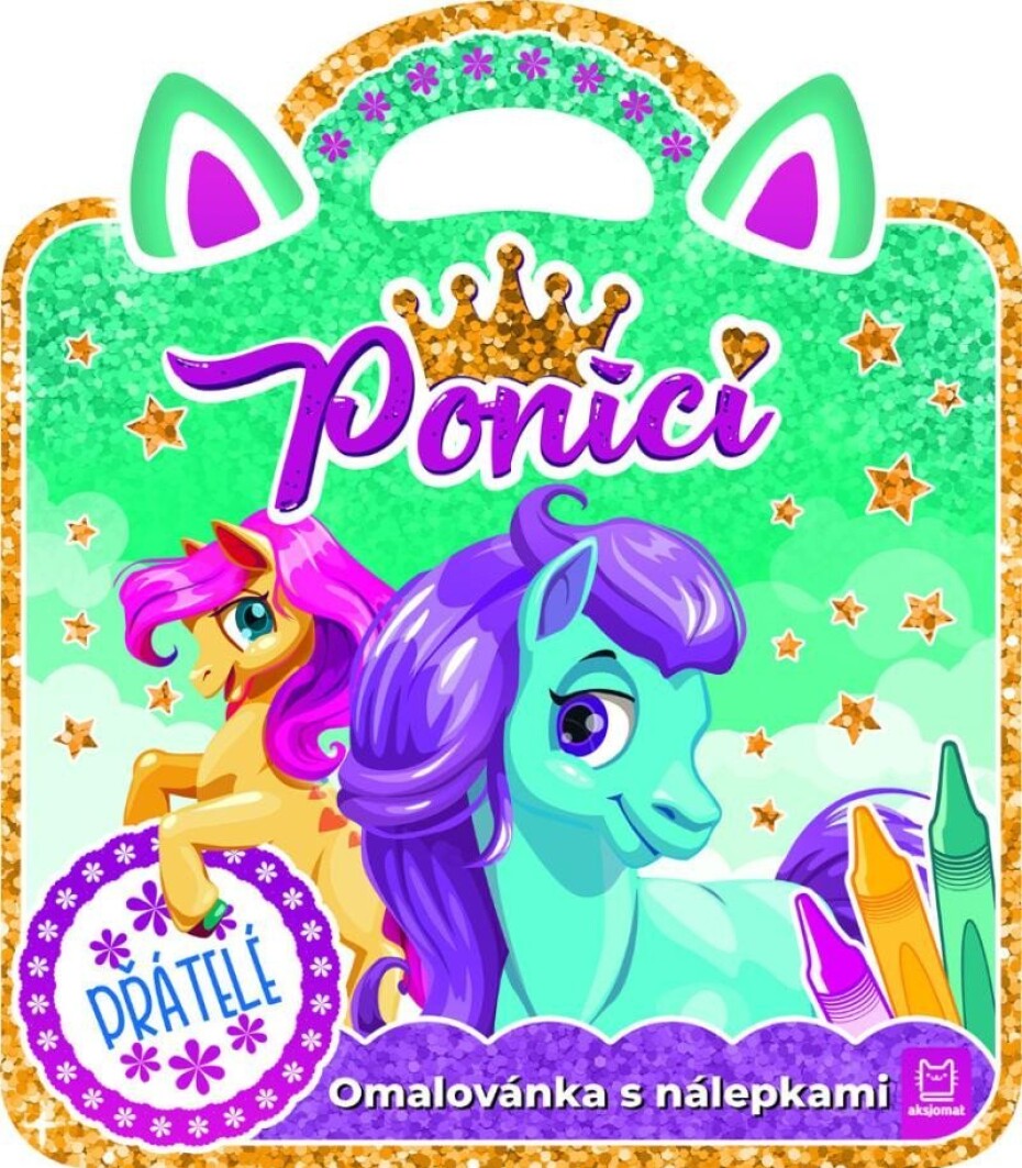 Poníci – Přátelé / Omalovánka s nálepkami - Magda Konik - main (0)