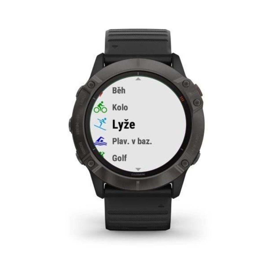 Garmin fenix6X PRO Solar, TitaniumGrayDLC/Black Band (MAP/Music) 010-02157-21 - main (26)