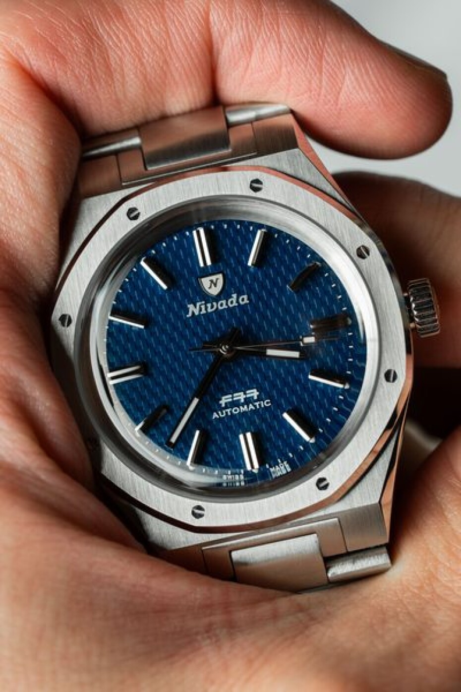 Nivada Grenchen F77 Blue 68001A77 - Bracelet - main (12)