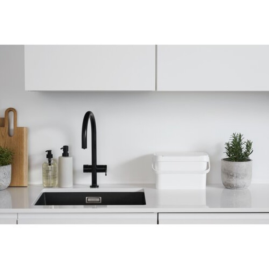 SmartStore Plastový koš na bioodpad Collect, bílá, 5 l - main (4)