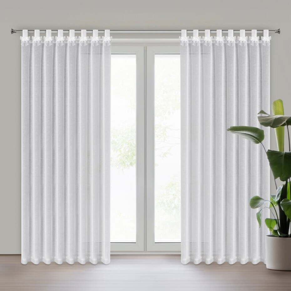 ArtFir Záclona ALEXANDRA PU | bílá 140 x 250 cm - main (0)