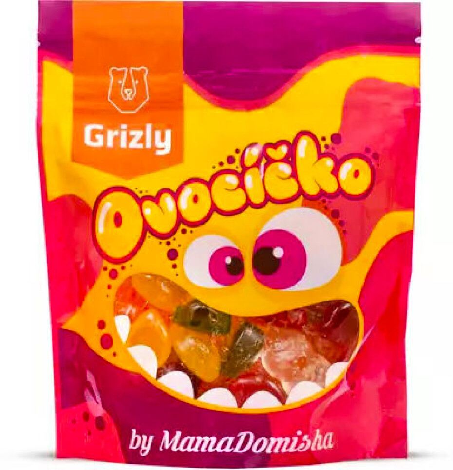 GRIZLY Želé bonbóny Ovocíčko by @mamadomisha 200 g - main (0)