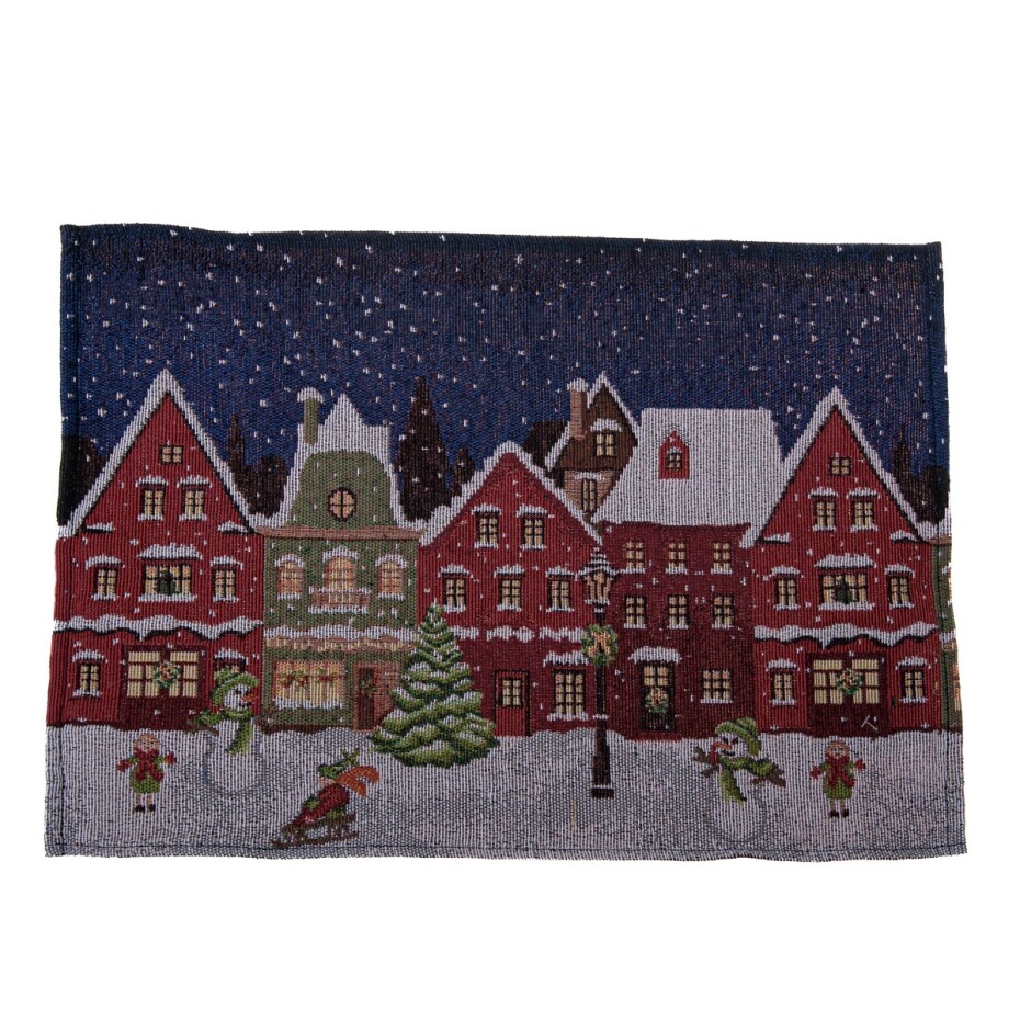 Vánoční prostírání Winter Town, 33 x 48 cm - main (0)