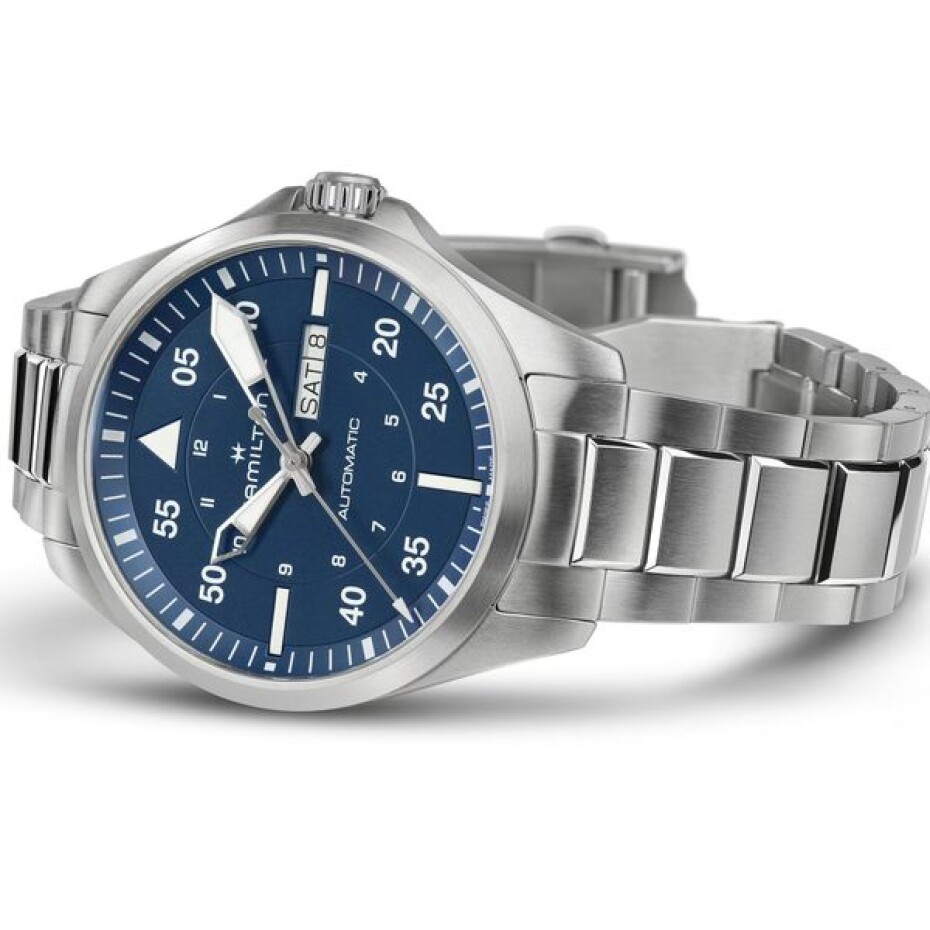 Hamilton Khaki Aviation Pilot Day Date Auto H64635140 - main (2)