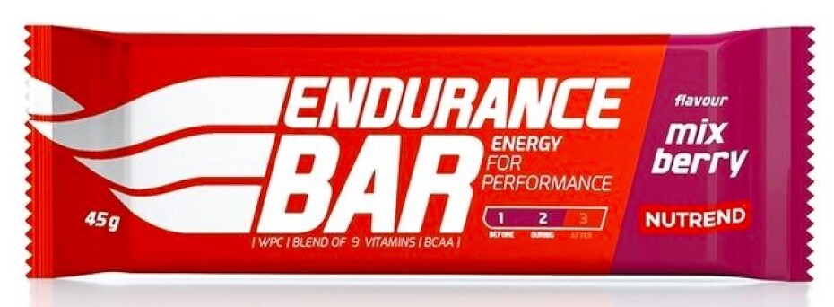 Nutrend  Endurance Bar 45 g vanilka - main (0)