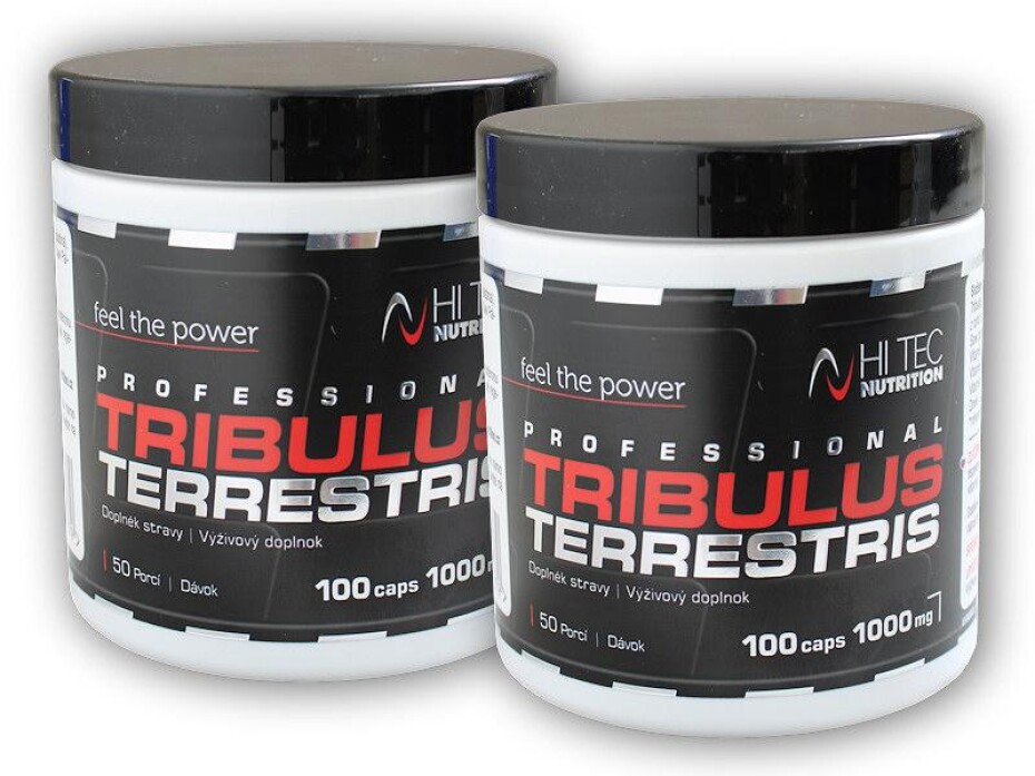 Hi Tec Nutrition 2x Tribulus Terrestris 1000mg 100cps - main (0)