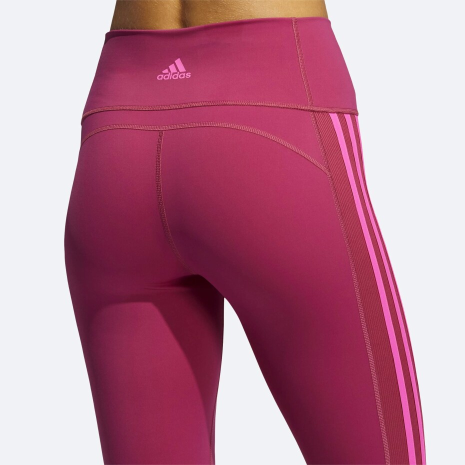 Dámské legíny adidas  Believe This 2.0 3S 7/8 Wild Pink XS - main (4)