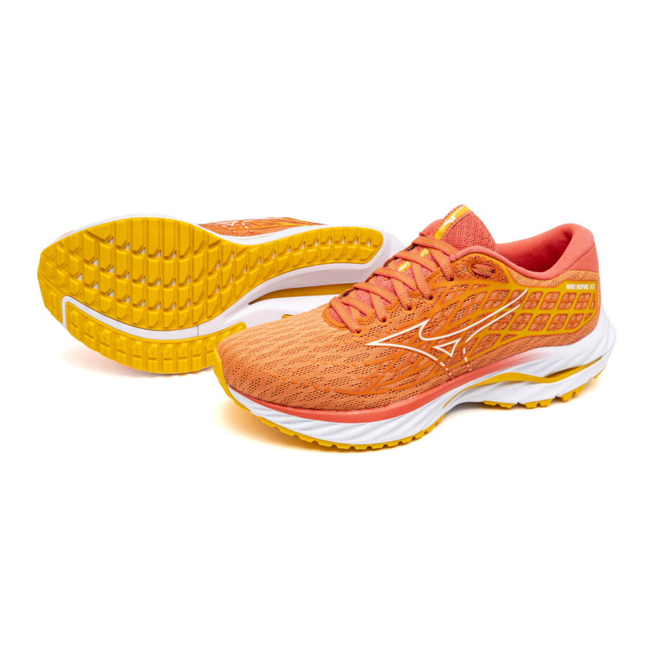 Dámská běžecká obuv Mizuno  Wave Inspire 20 Nasturtium/White/Citrus  UK 4,5 - main (8)