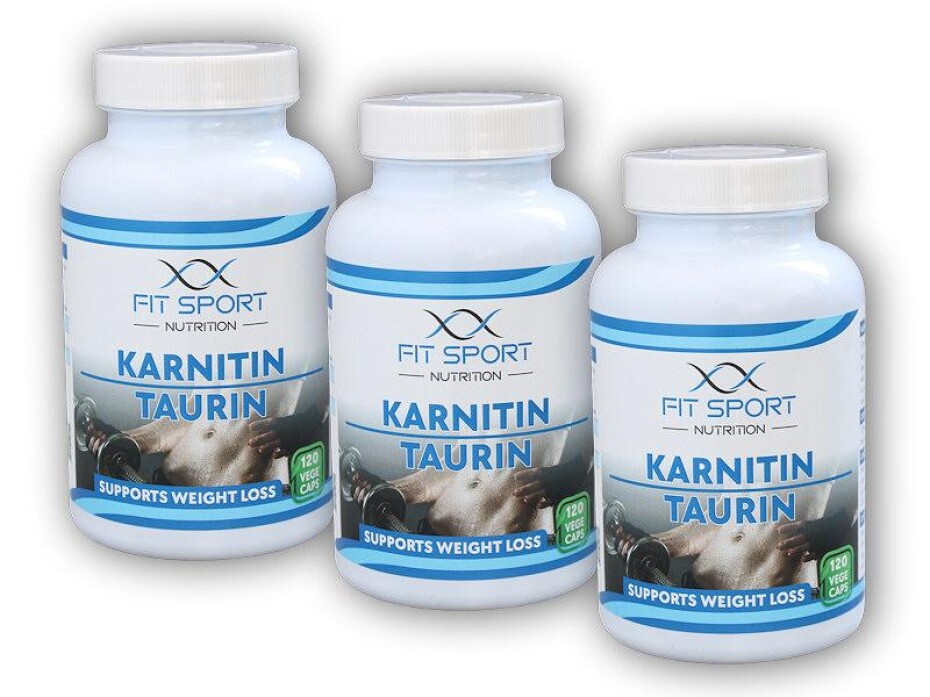 Fit Sport Nutrition 3x Karnitin Taurin 120 vege caps - main (0)