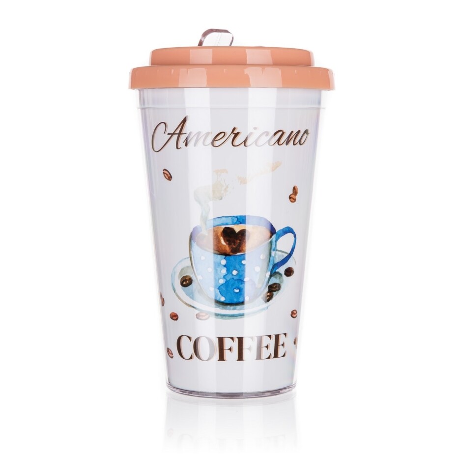 Banquet Hrnek cestovní dvoustěnný COFFEE 0,5 l, Americano coffee - main (0)