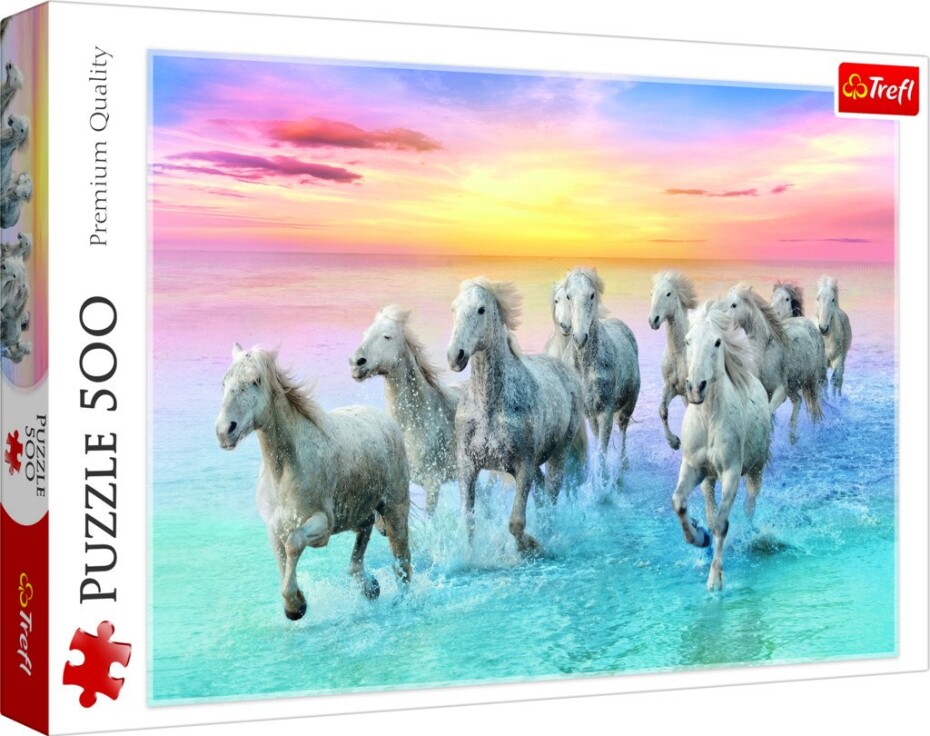 Trefl Puzzle Stádo běžících běloušů 500 dílků - Tolo - main (0)