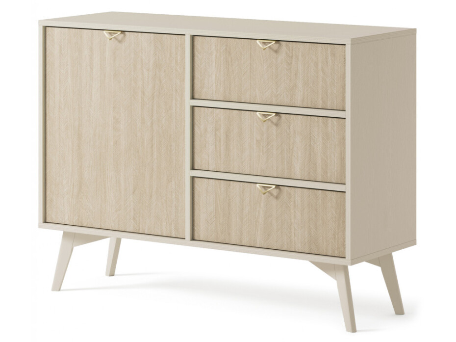 ArtPS Komoda TIMBER KSZD106 | béžová - main (2)