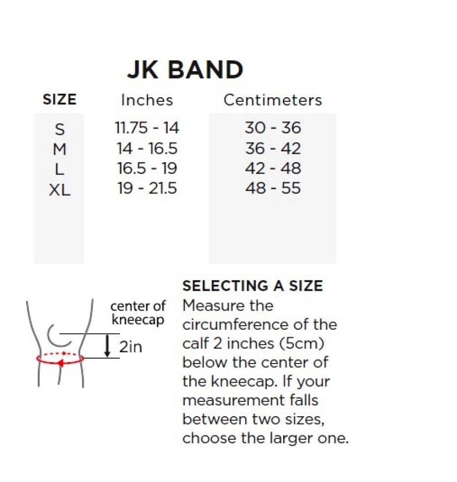 Bandáž na koleno Zamst  JK-Band L - main (3)