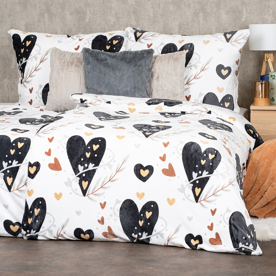 4Home Povlečení mikroflanel Romantic, 140 x 220 cm, 70 x 90 cm - main (5)