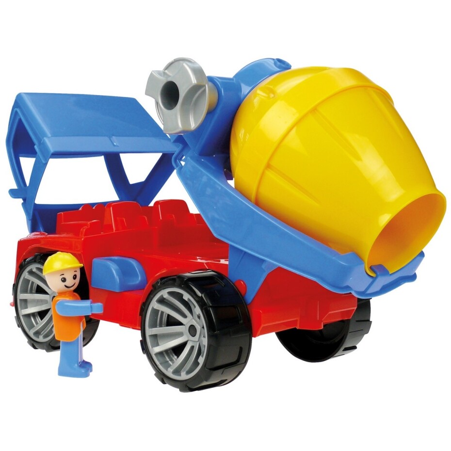 Lena Auto Truxx s figurkou domíchávač plast 29cm 24m+ 04403 - main (2)