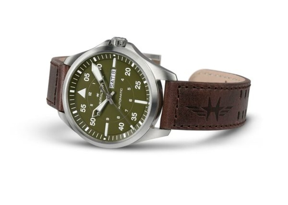 Hamilton Khaki Aviation Pilot Day Date Auto H64635560 - main (1)
