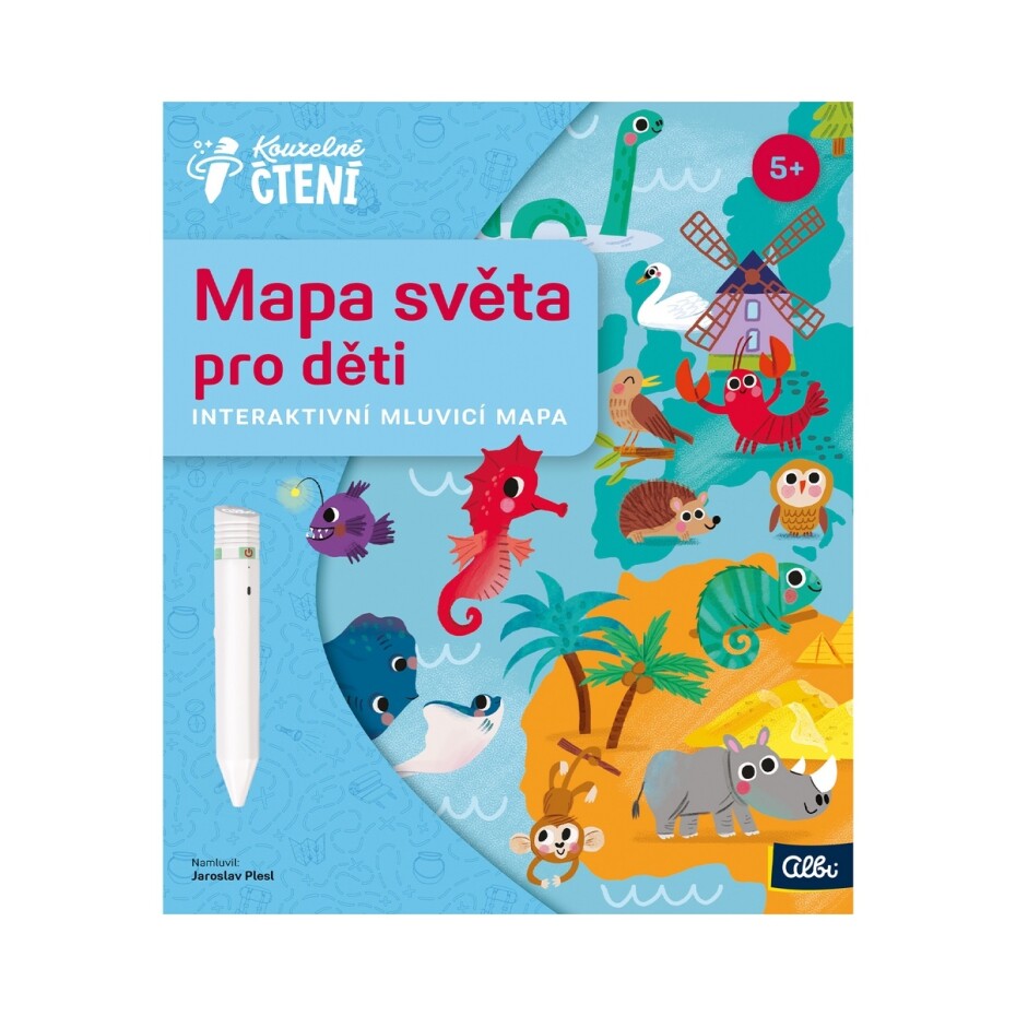 Kouzelné čtení Mapa světa pro děti - main (1)