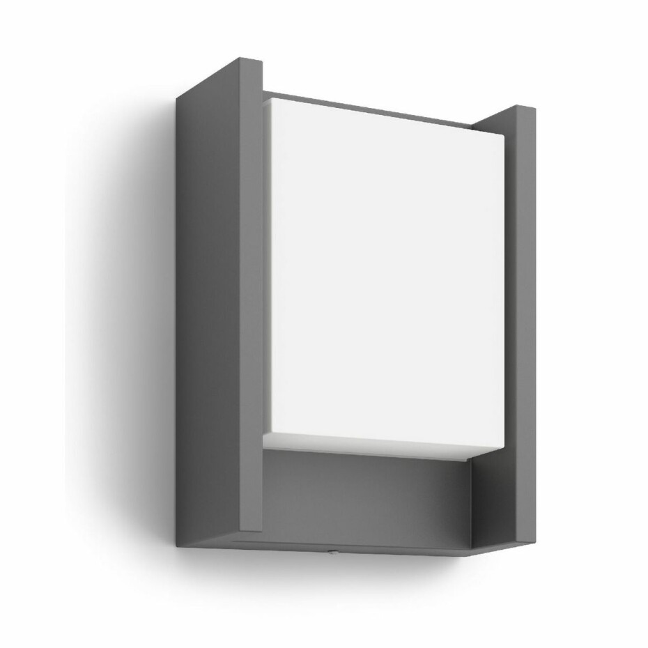 Philips Arbour UltraEfficient venkovní nástěnné LED svítidlo 3,8W 2700K, antracitová - main (0)