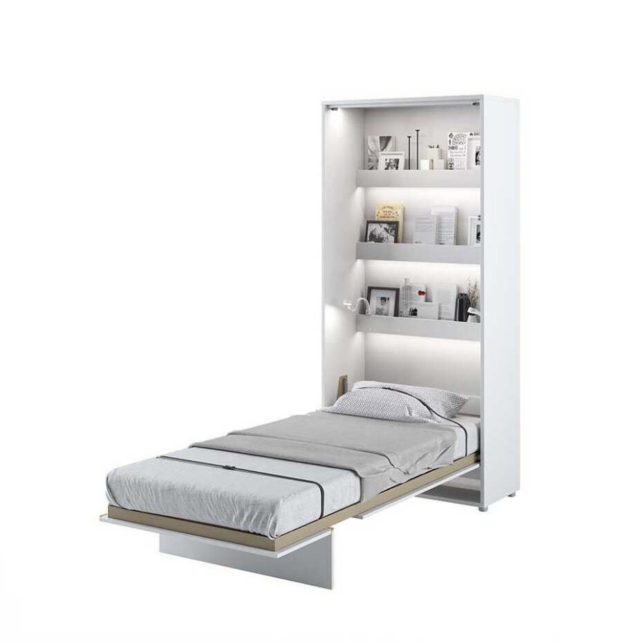 Dig-net nábytek Sklápěcí postel Lenart BED CONCEPT BC-03 | 90 x 200 cm Barva: Šedá - main (17)