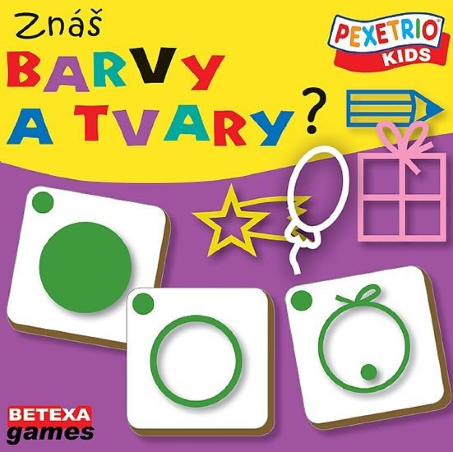 Pexetrio Kids - Znáš barvy a tvary? - main (0)