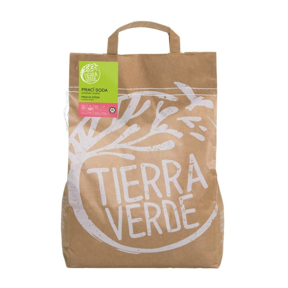 Tierra Verde Prací soda – těžká soda, uhličitan sodný, 5 kg - main (0)