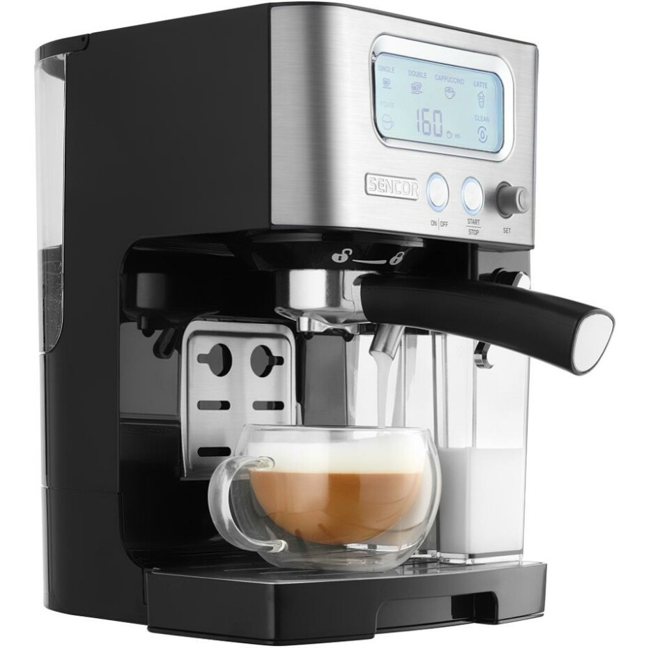 Sencor SES 4090SS espresso pákové - main (2)