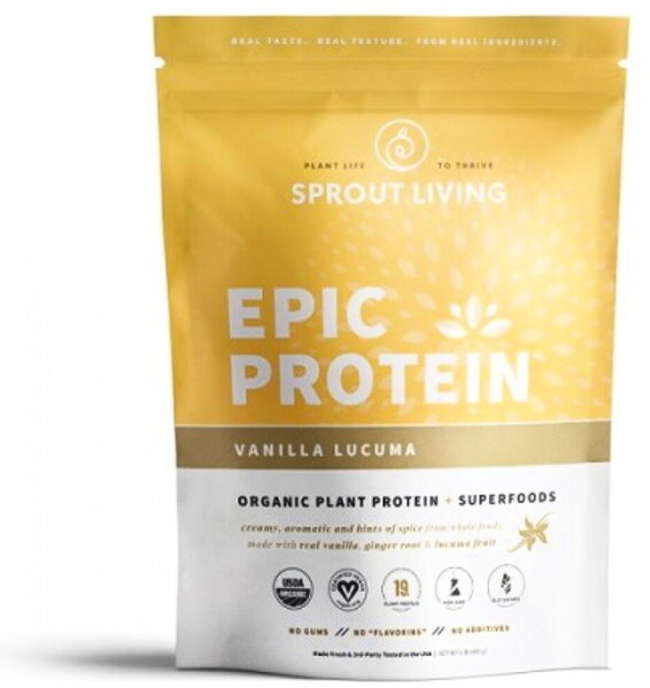 Sprout Living Epic protein organic Vanilka a Lucuma 455 g - main (0)